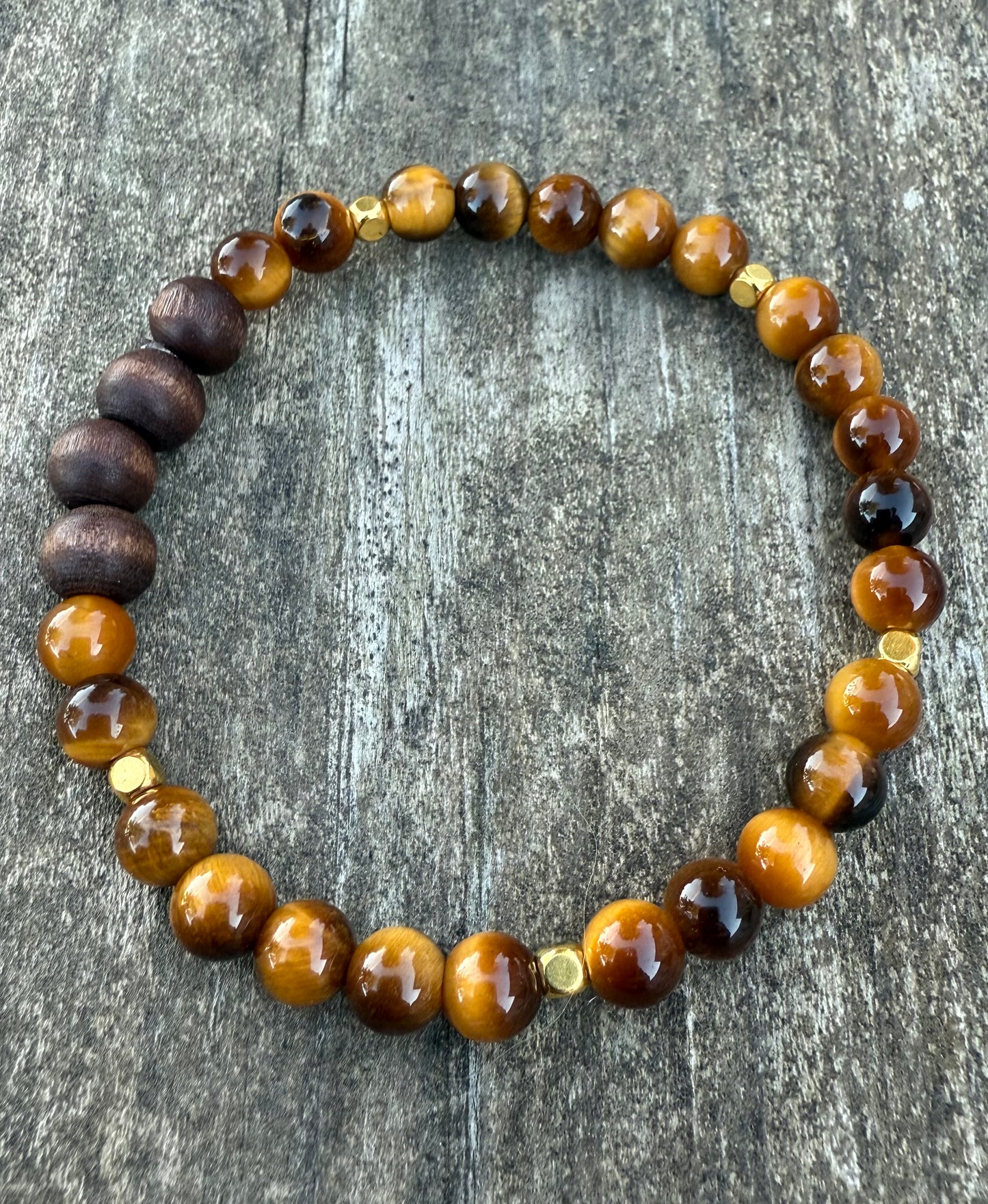 Tiger's Eye Stretch Bracelet