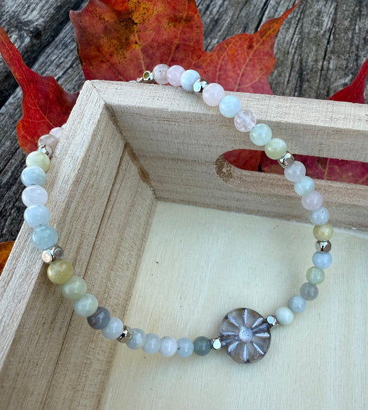 Mixed Amazonite Anklet or Bracelet