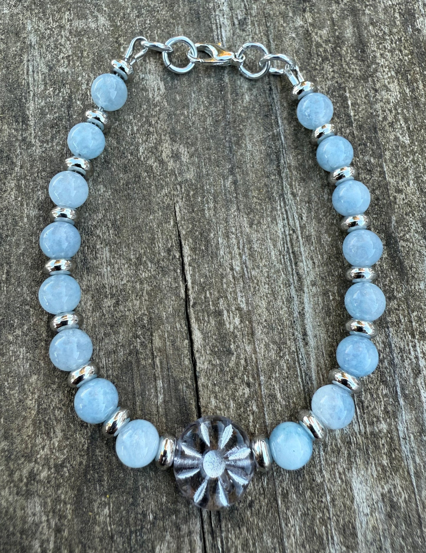 Blue Angelite Bracelet