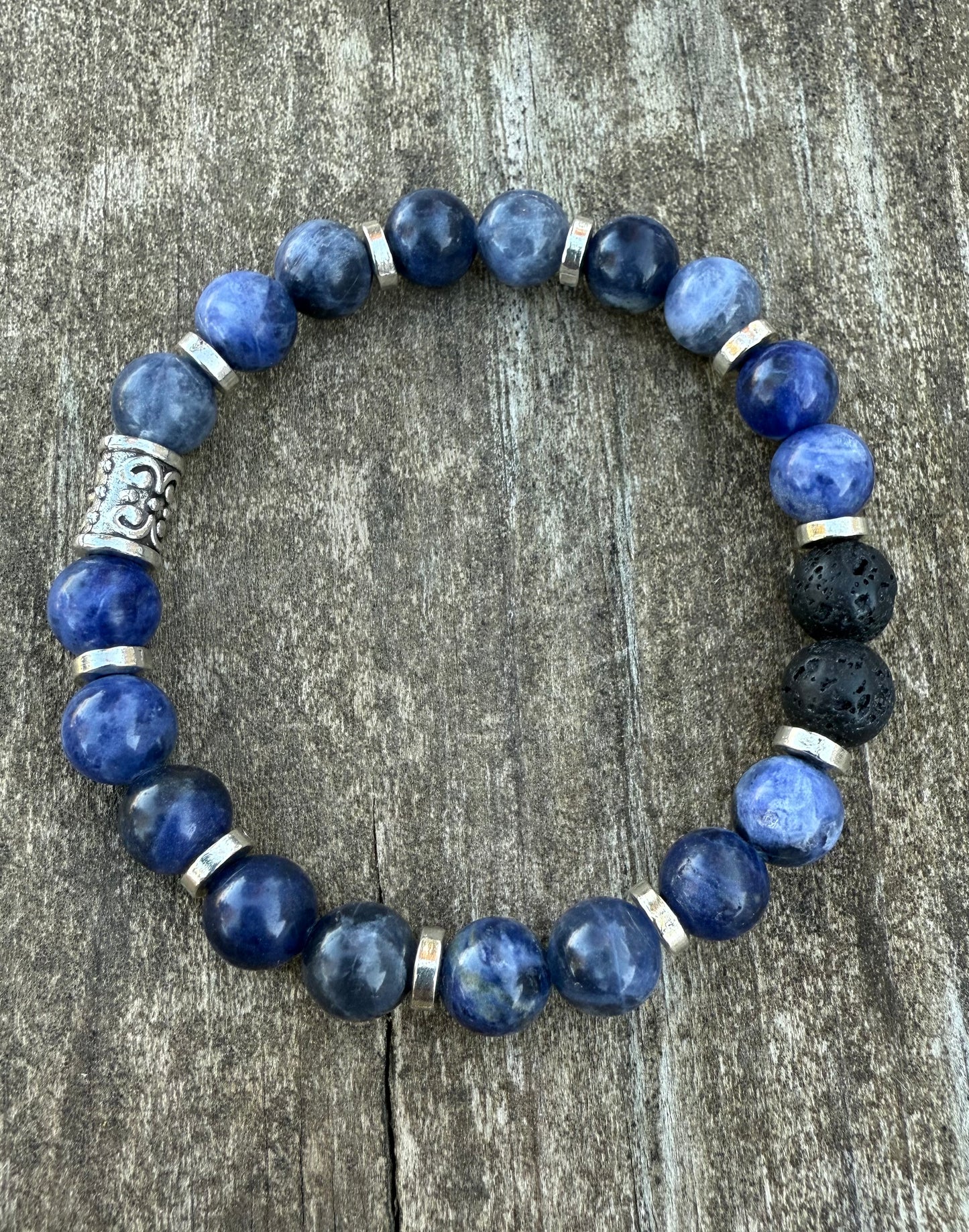 Blue Sodalite Stretch Bracelet