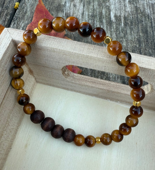 Tiger's Eye Stretch Bracelet