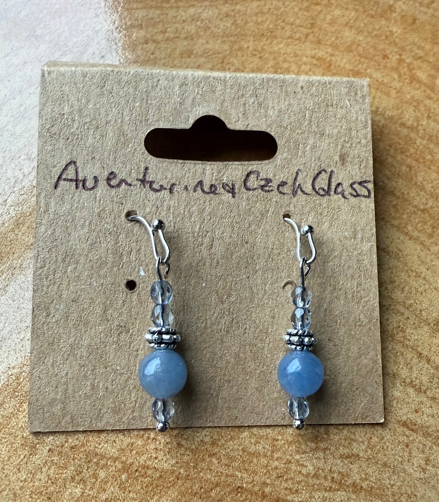 Gemstone Beaded Earrings - Various Stones Available