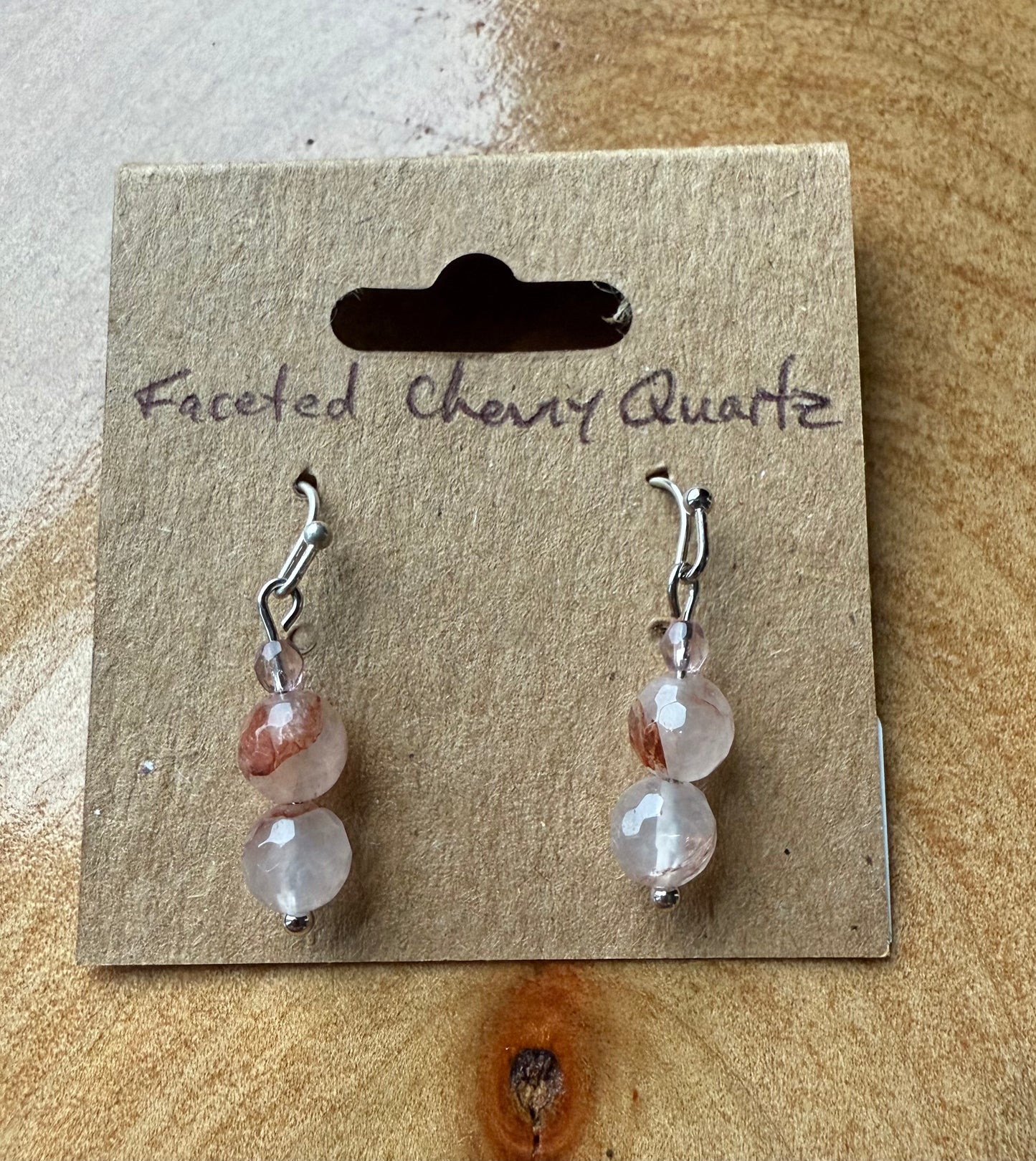 Gemstone Beaded Earrings - Various Stones Available